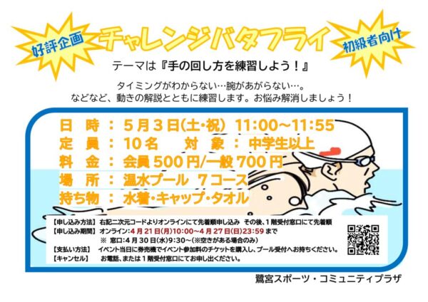 チャレンジバタフライ2025.5.3のサムネイル