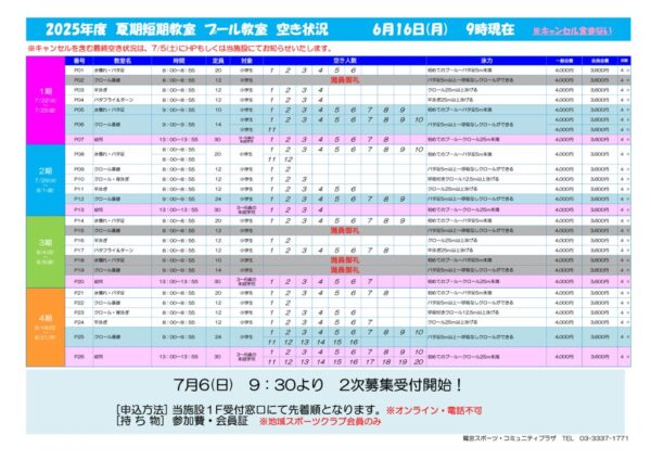 夏期短期　修正のサムネイル