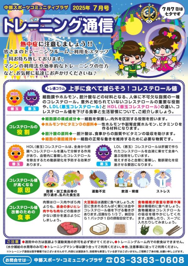 トレーニング通信25年7月upのサムネイル