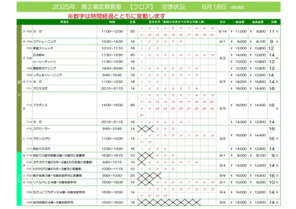 2025.8.18　2次フロア最新のサムネイル