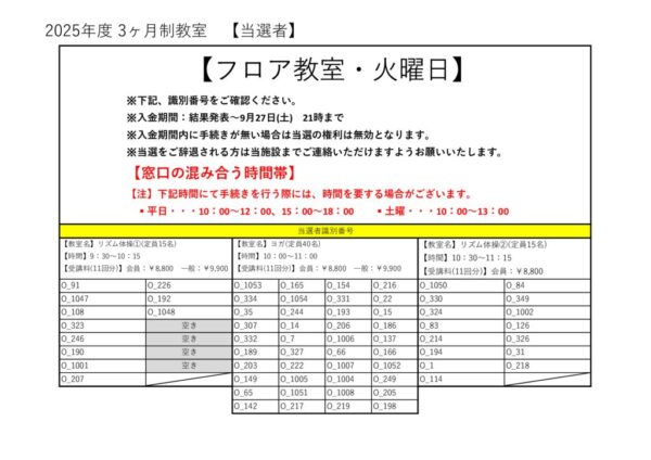 火曜のサムネイル
