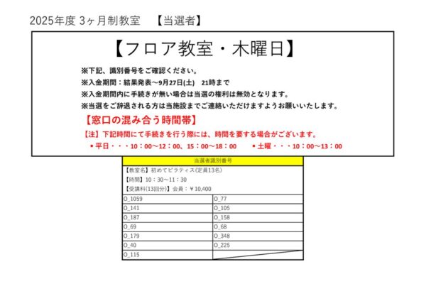 木曜のサムネイル