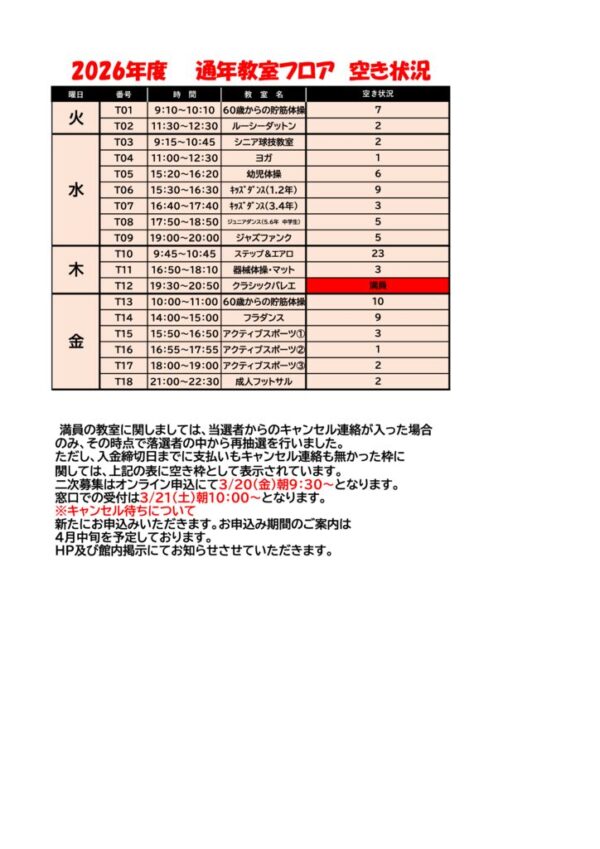 2026.通年フロア最終空きのサムネイル